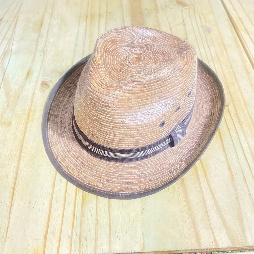 Stylish Brown Kids Fedora Hat